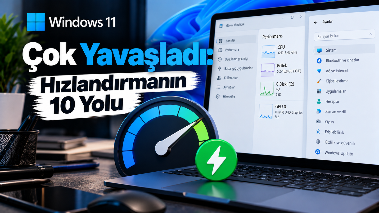 Windows 11 Çok Yavaşladı: Hızlandırmanın 10 Yolu | Tekno Çözer